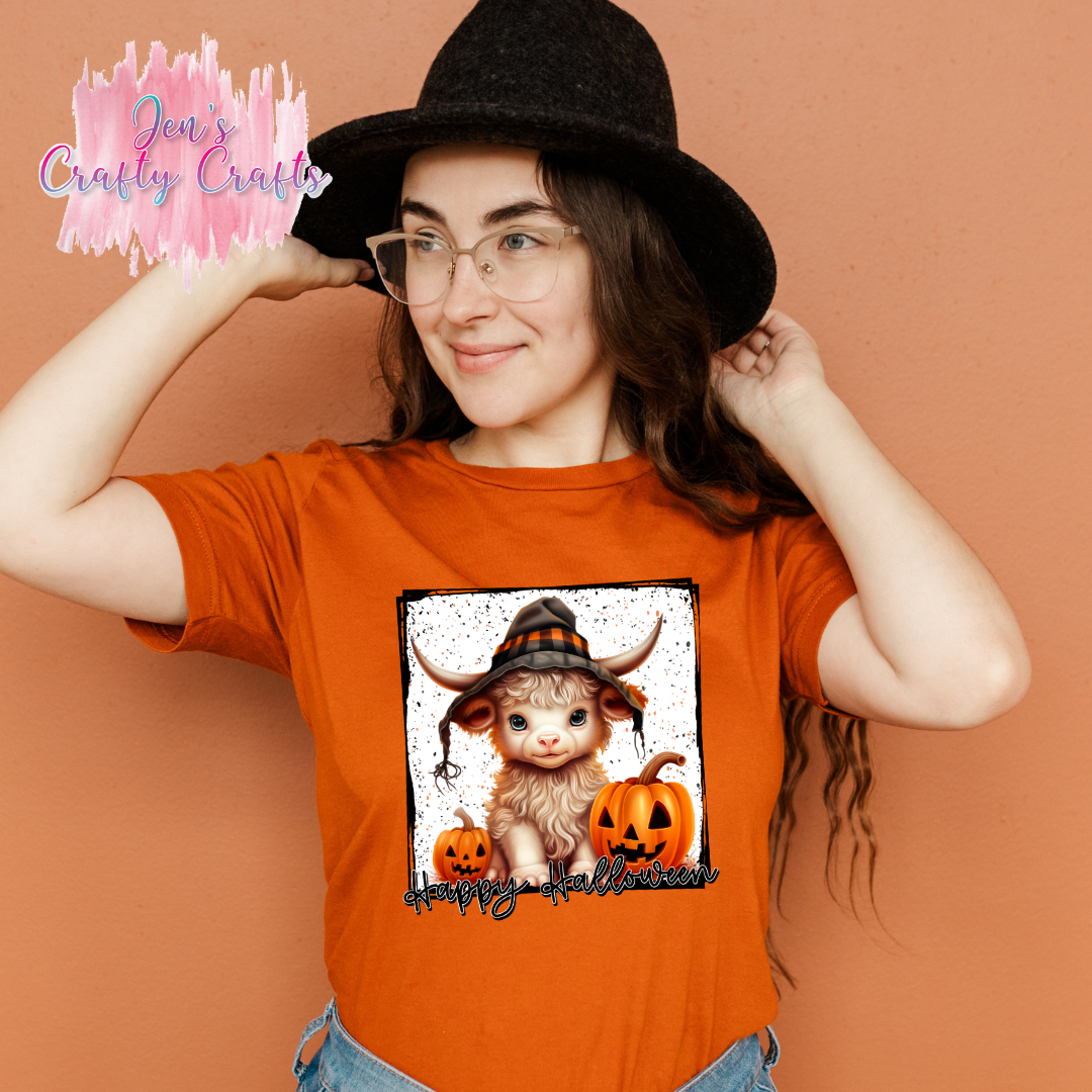 Happy Halloween Highland Cow
