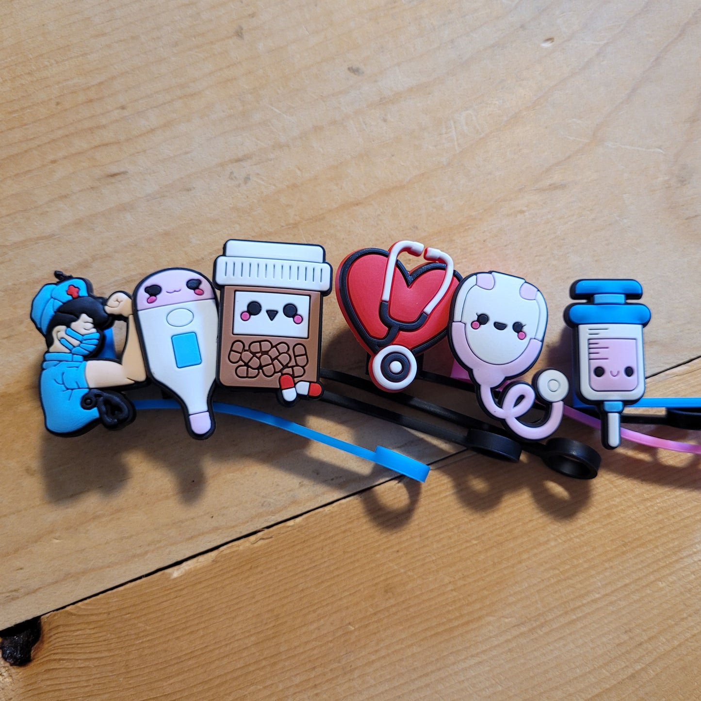 Nursing Straw Toppers