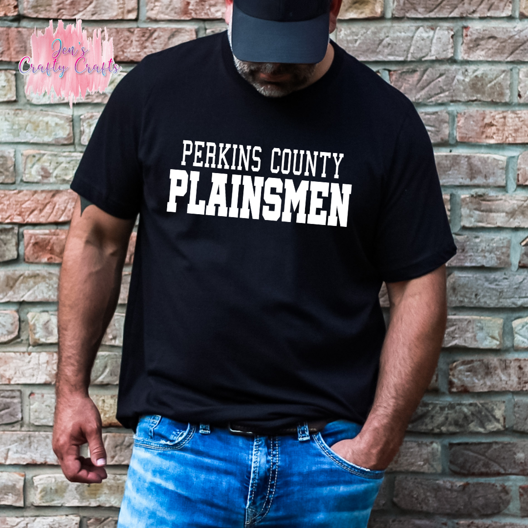 Perkins County Plainsmen White