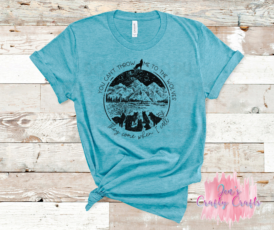 Throw Me To The Wolves Graphic Tee