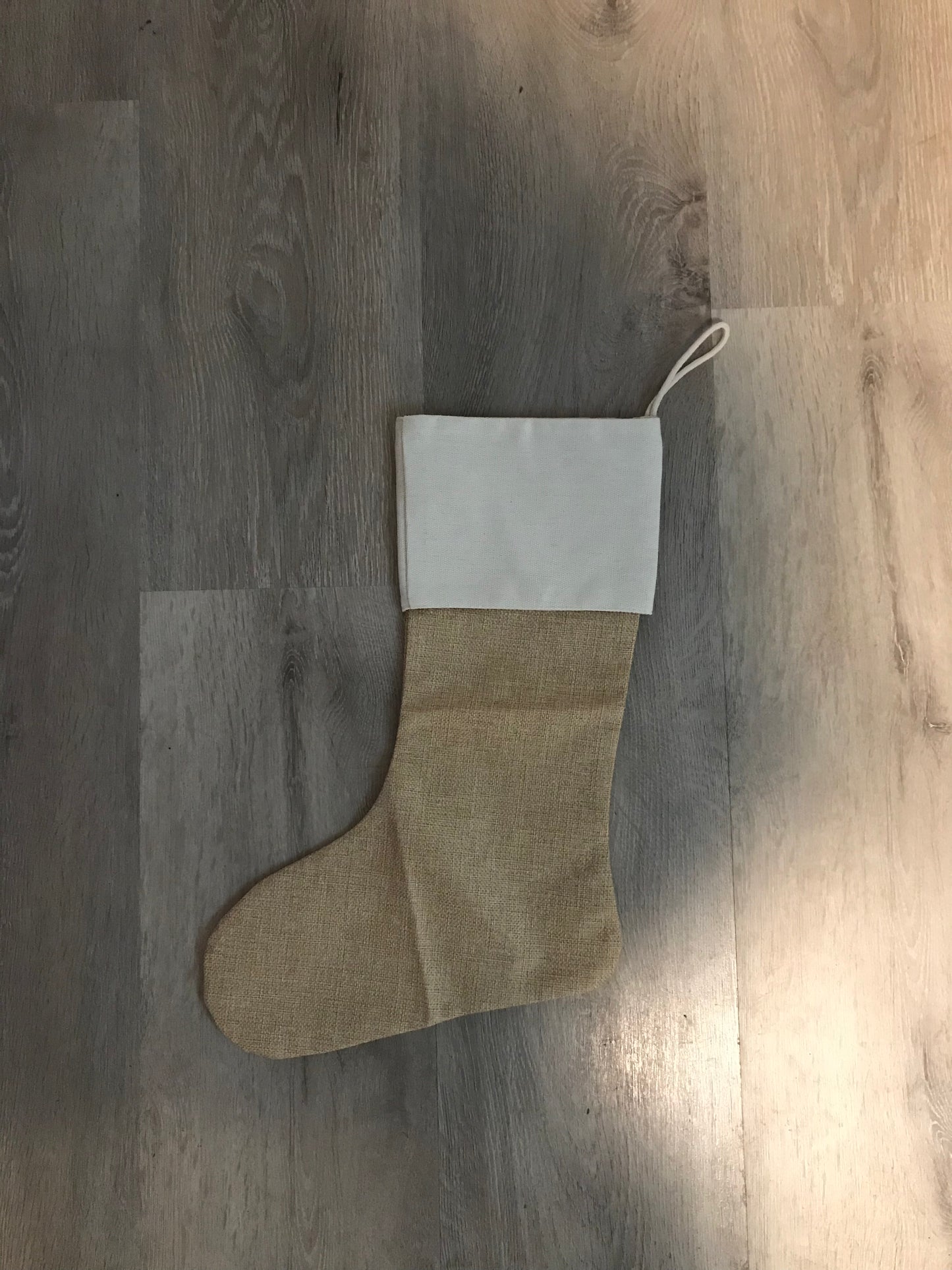 White beige stocking