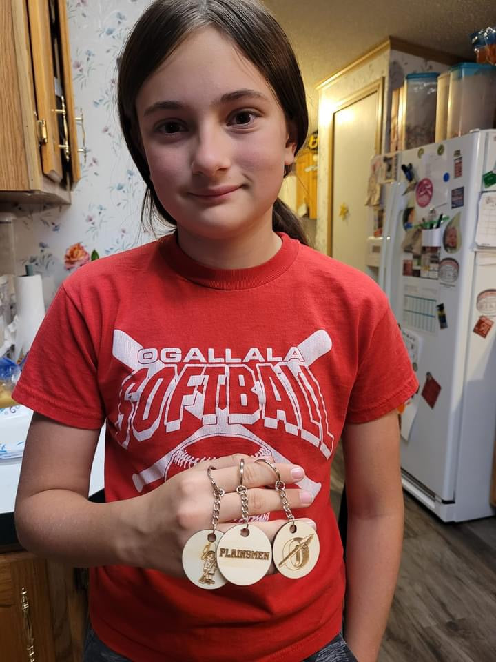 School spirit keychain-Jaymee fundraiser