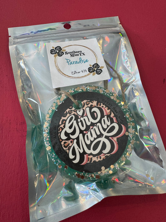 Car Freshie-Paradise-Girl mama