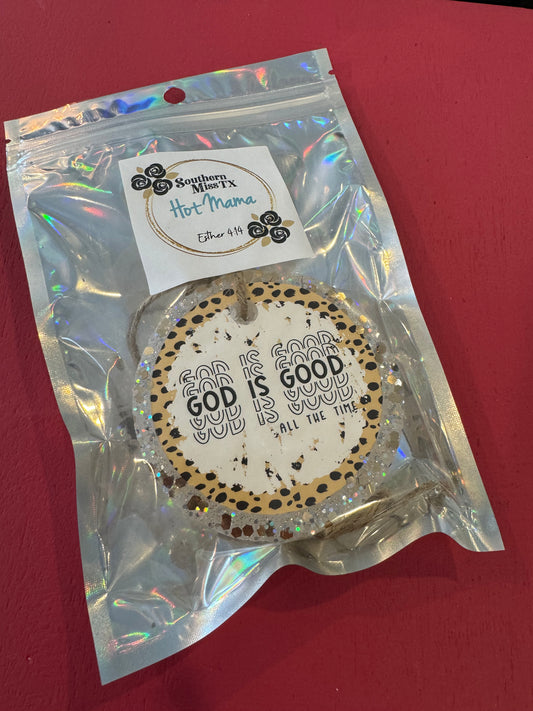 Car Freshie-Hot Mama-God is Good