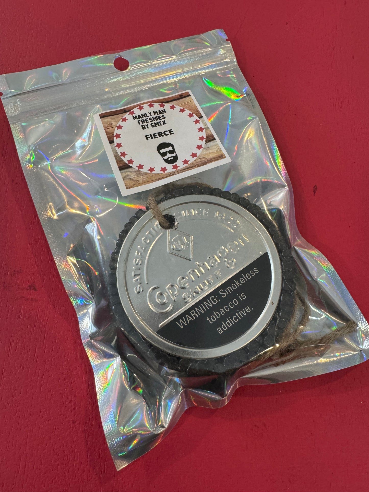 Car Freshie-Fierce-Chew Snuff