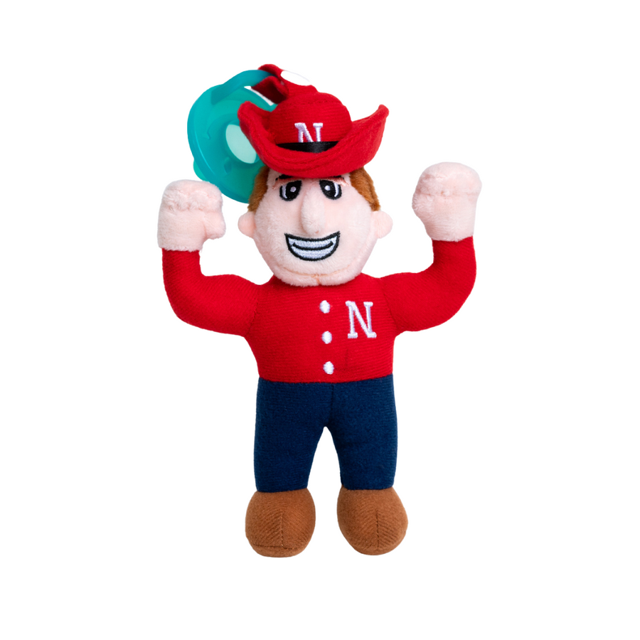 Herbie Husker Gamezies Pacifier Buddy