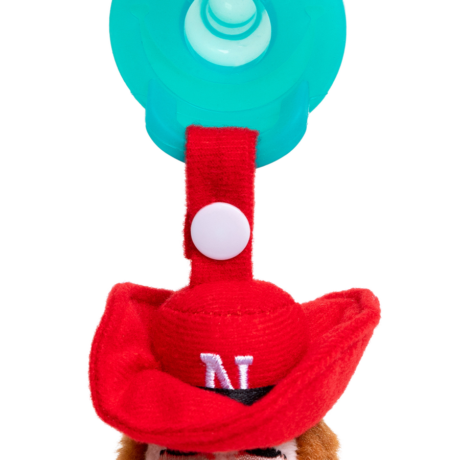 Herbie Husker Gamezies Pacifier Buddy