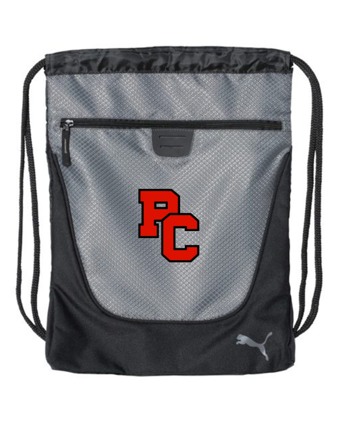 Cinch Sac with school mascot