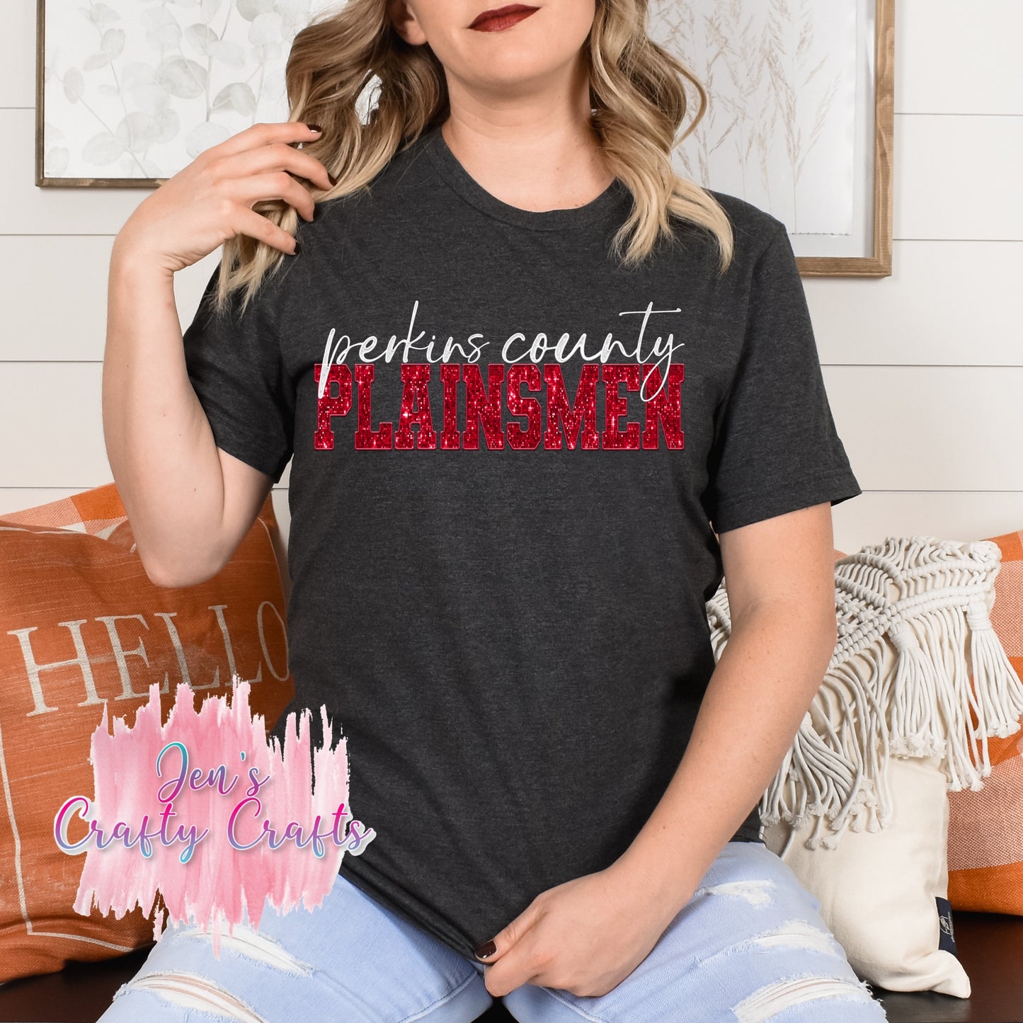 Faux Sequin Perkins County