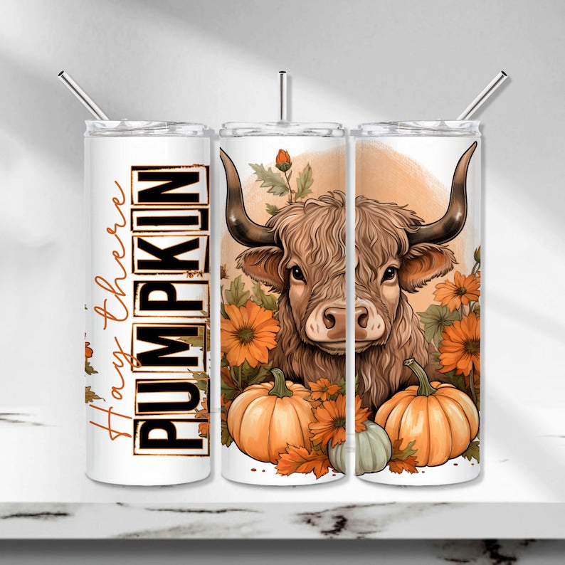 Hey There Pumpkin 20oz tumbler