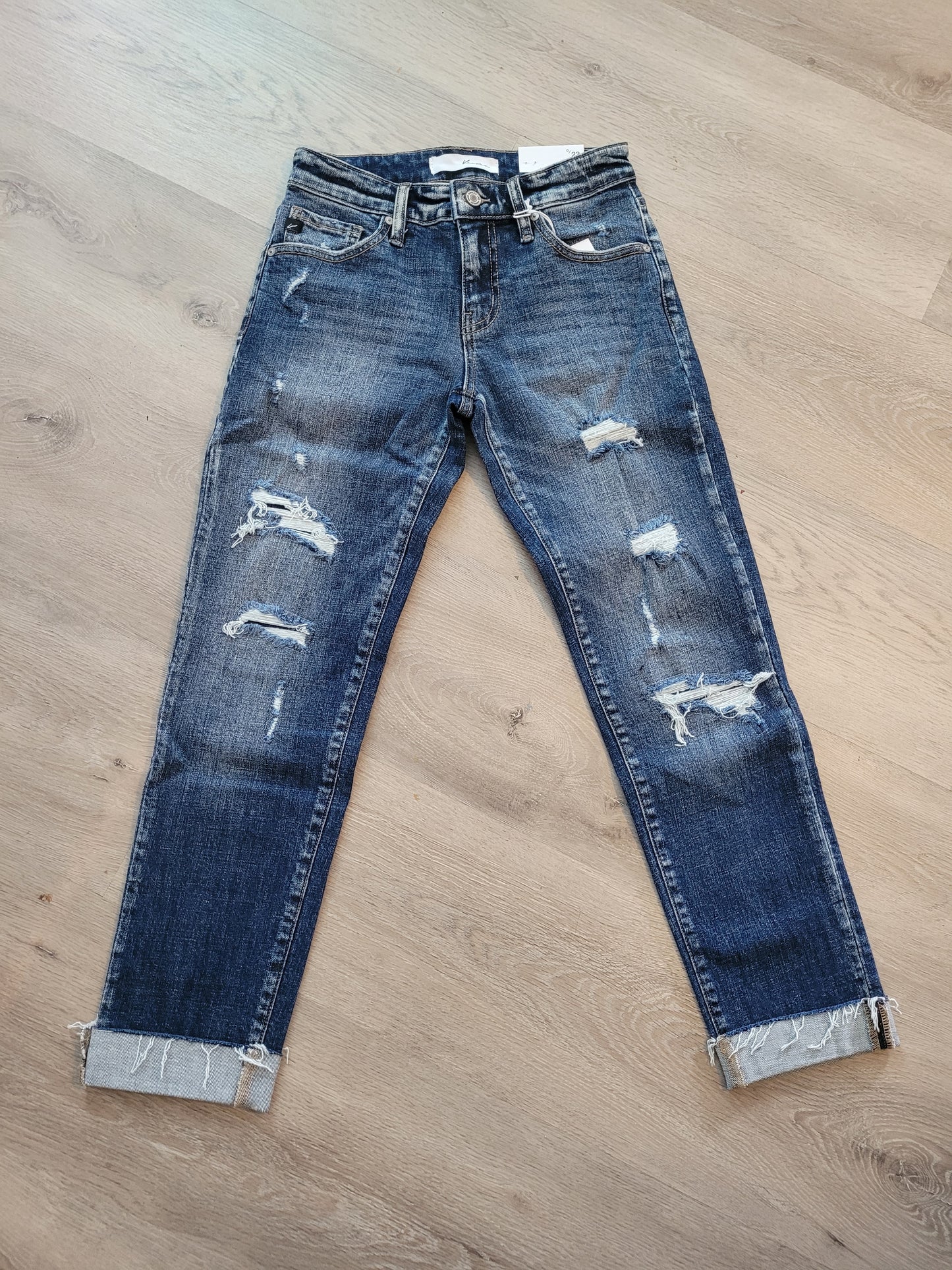 KanCan Dark Wash Boyfriend