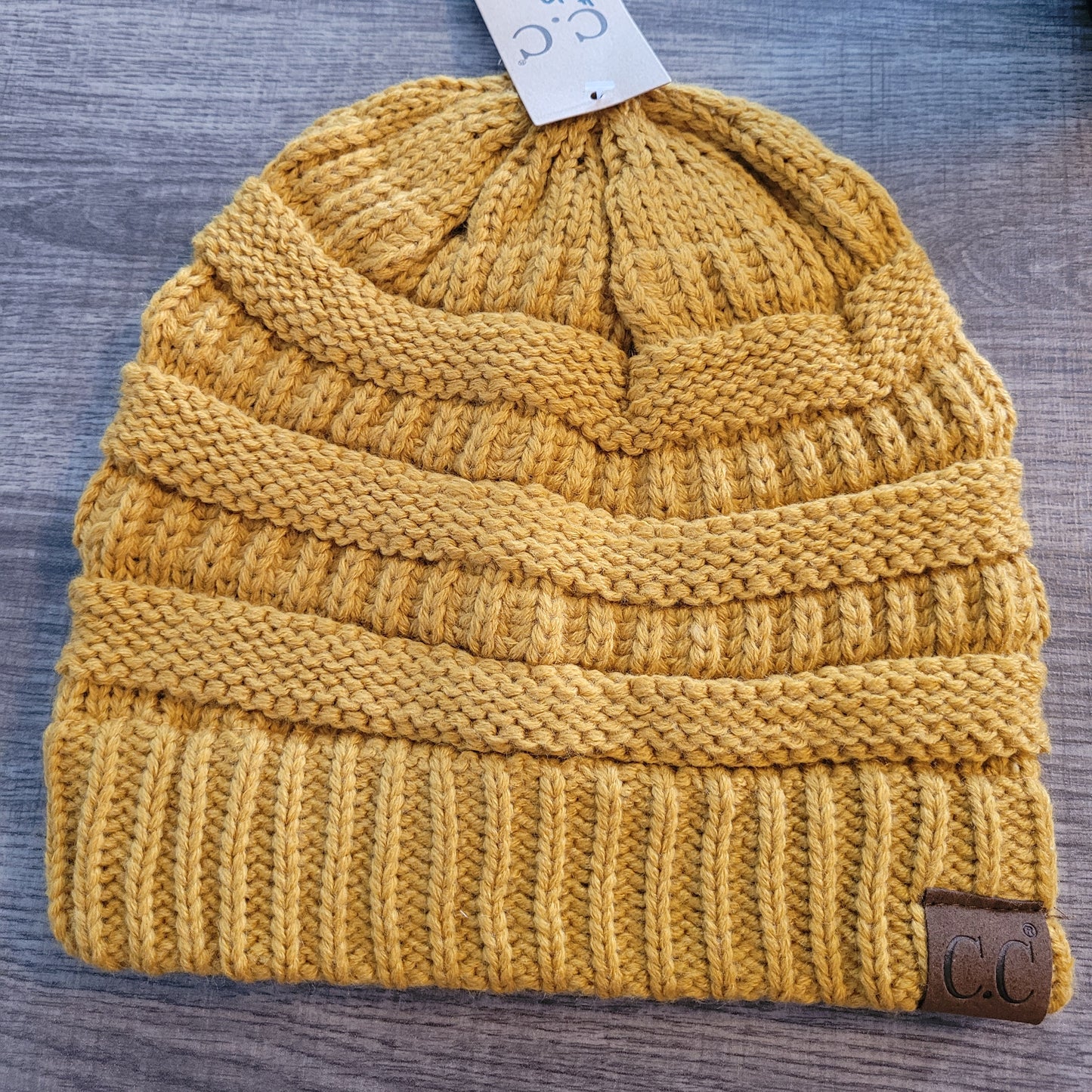 Mustard Classic Beanie