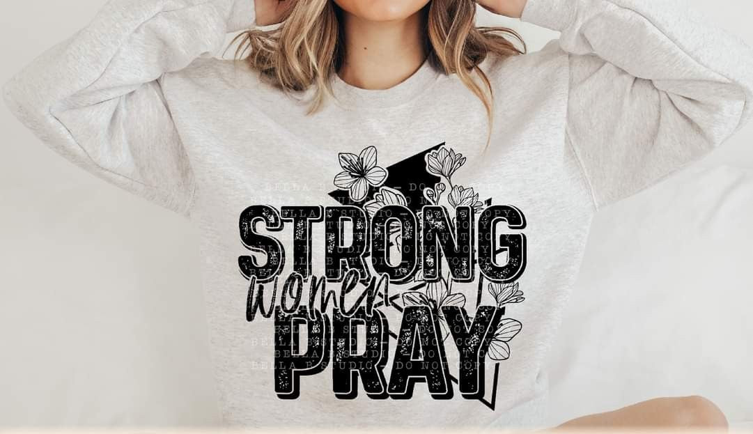Strong Women Pray Black