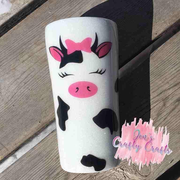 Spotted cow cup