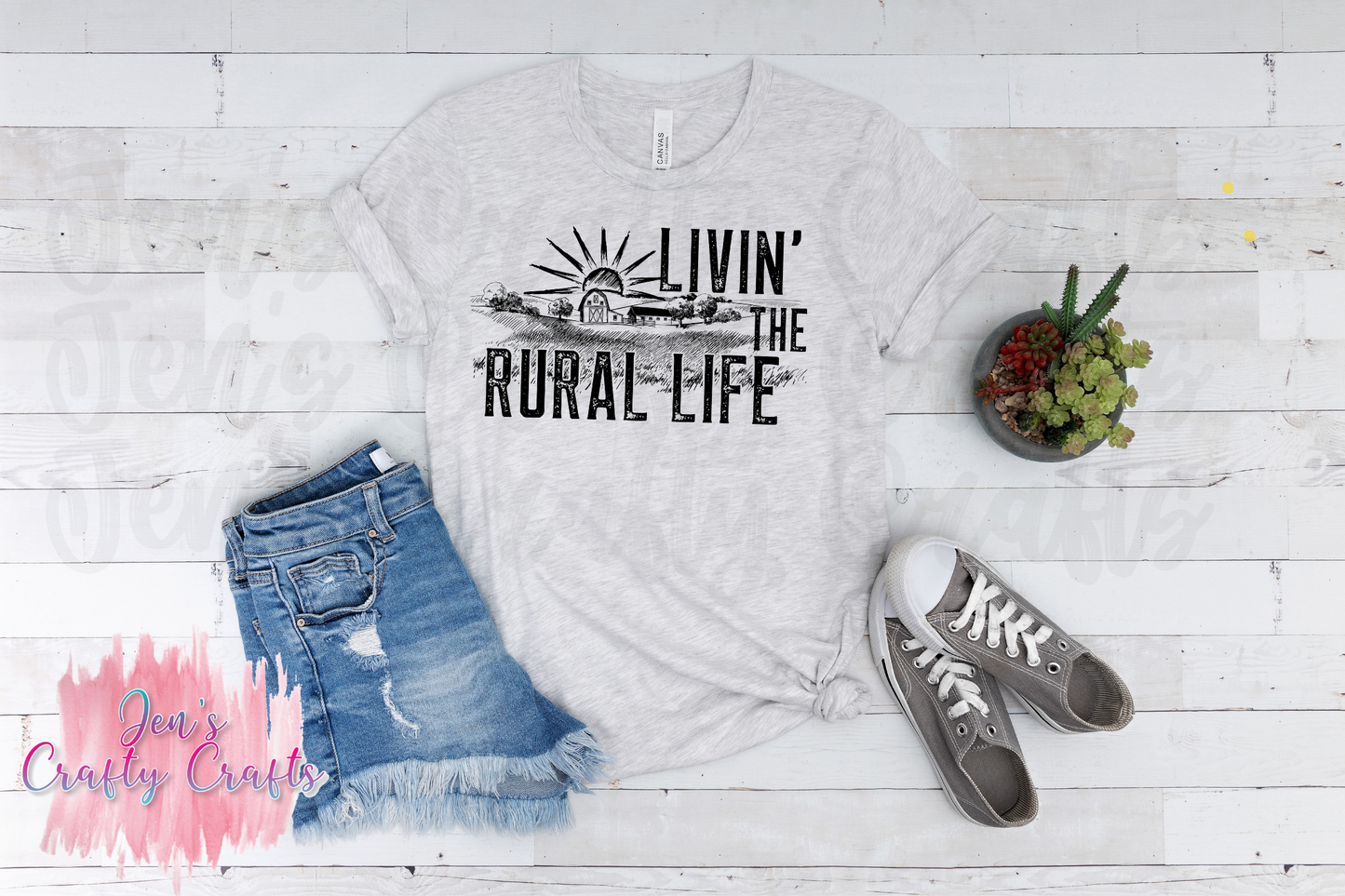 Living The Rural Life (black)