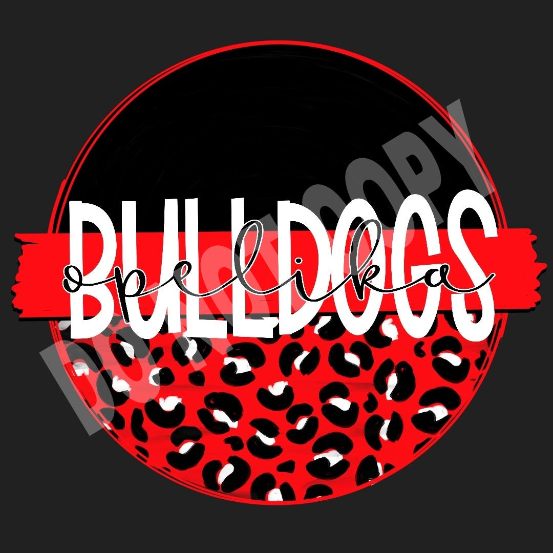 Opelika Bulldogs Circle