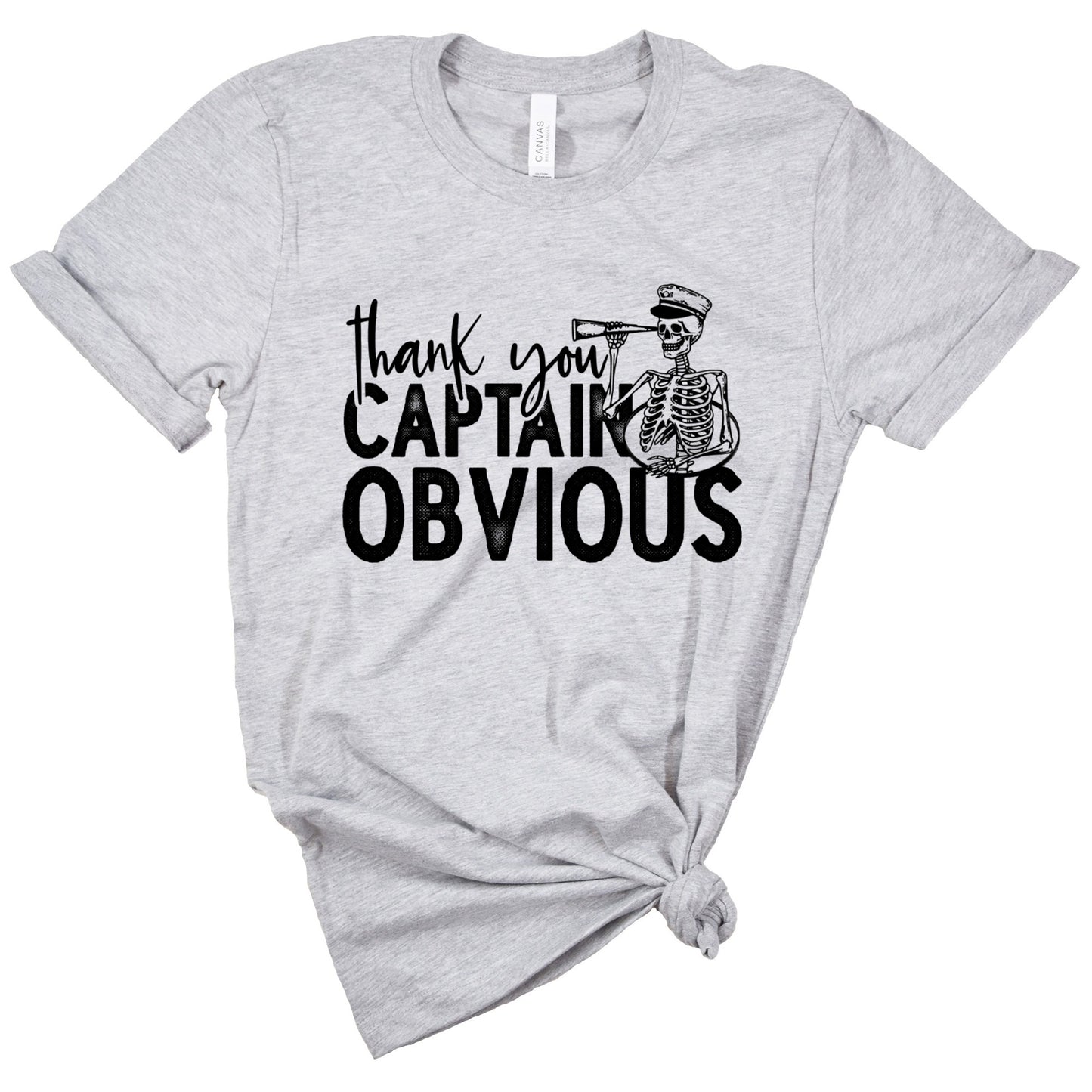Thank You Capt Obvious