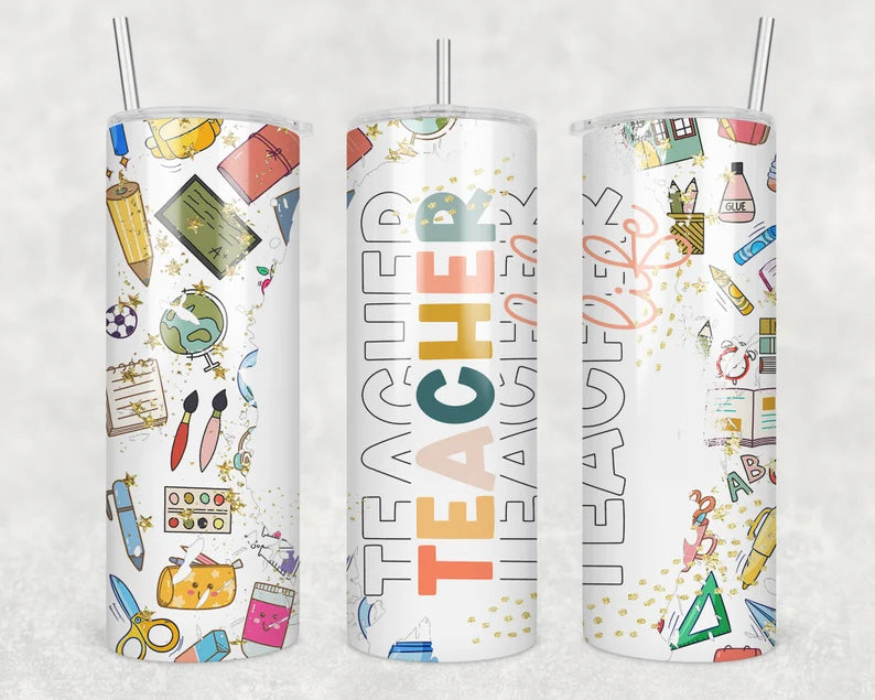 Teacher Life Supplies Tumbler