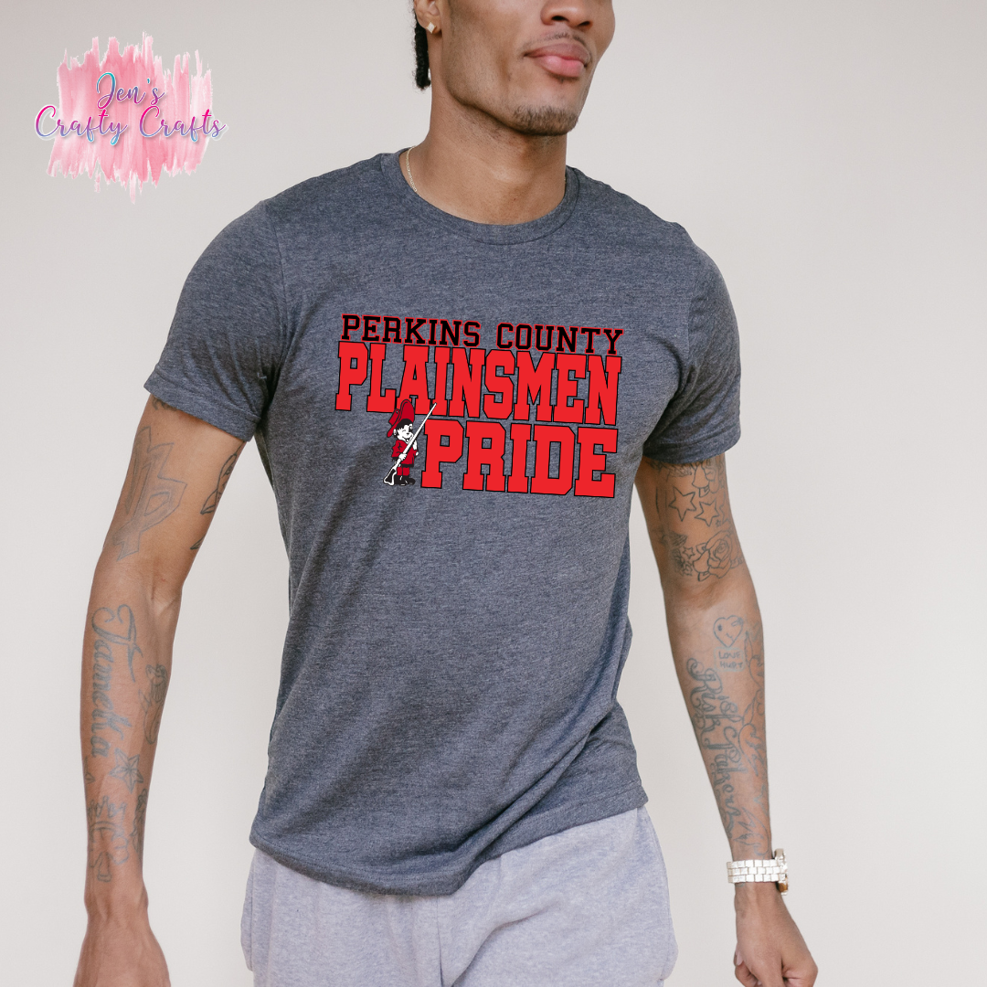 Perkins Plainsmen Pride Red