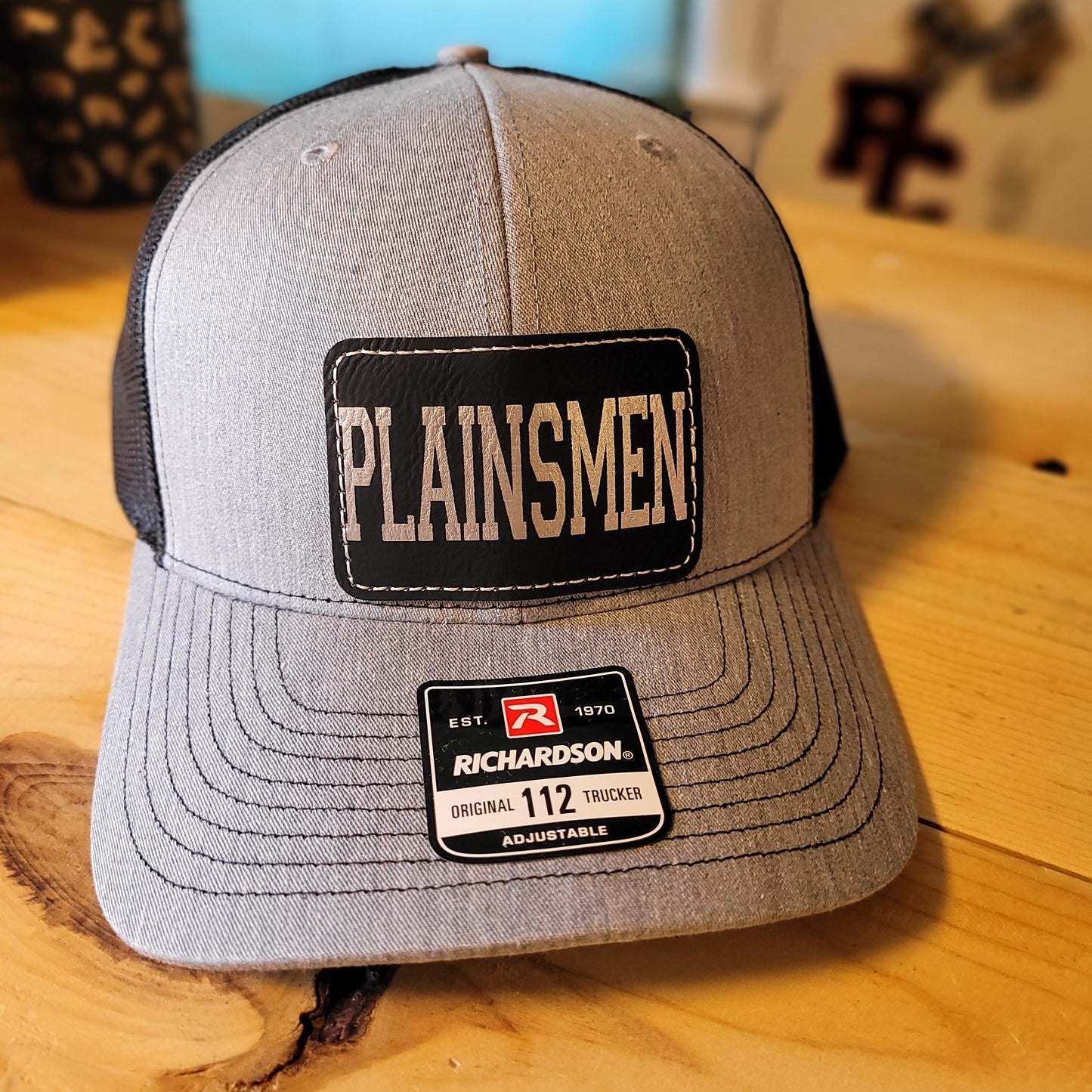 Richardson hat with Plainsmen patch