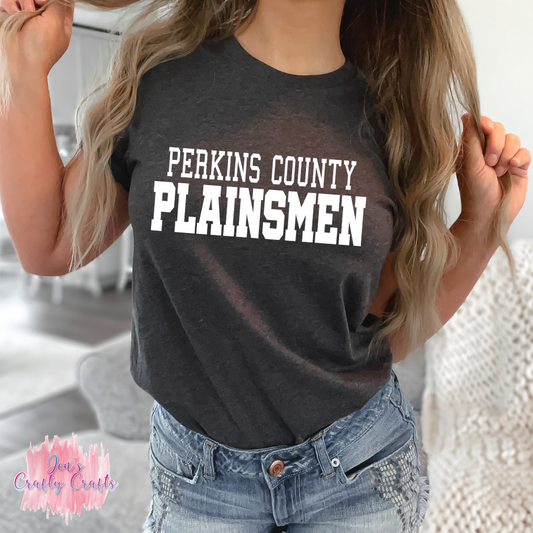 Perkins County Plainsmen White