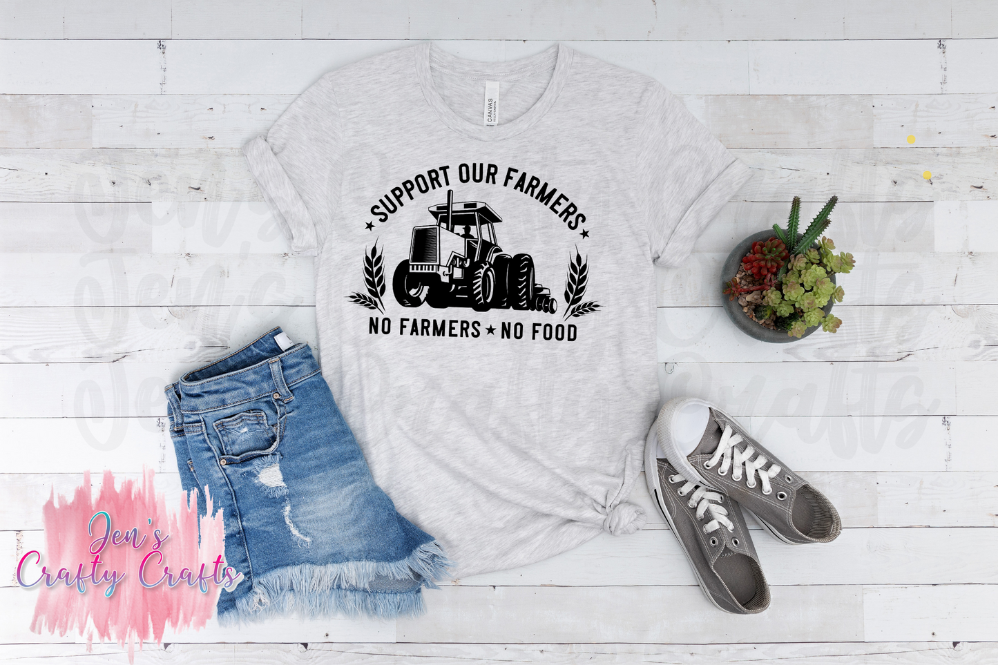 Support Our Farmers. No Farmers, No Food